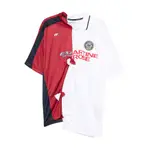 [Martine Rose] Martine Rose Colour-block Football Jersey L WHITE/RED