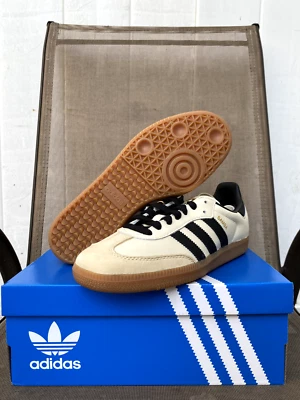 adidas Womens Samba OG Cream White Sand Strata | ID0478 | IN-HAND & SHIPS FAST