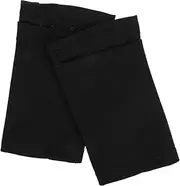 [KOMBIUDA] Leg Protector Socks for Soccer Boys and Girls and Adult Shin Guard Sleeves Comfortable Black Pocket