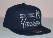 Mitchell & Ness NEW YORK YANKEES Snapback Hat Cap MLB RETRO LOCKUP Navy Blue *3V