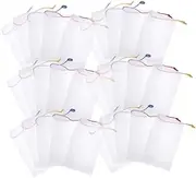 PHENOFICE 50pcs Soap Foaming Net Pouch Household Soap Pouch for Quick Drying for Face Body and Hand Cleansing Versatile Bar Bag for Family Use