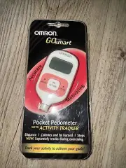 OMRON Go Smart Pocket Pedometer Calories & Fat Burned Steps Exercise New