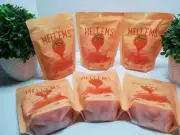 6 - Sweetshop MELT’EMS 12oz Orange Color Vanilla Flavor Candy MeltsNEW