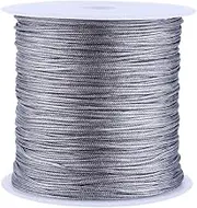 100m X 0.8mm Nylon Beading String, Thread Chinese Knot Macrame Rattail Bracelet Braided String Wind Chime Cord Replacement Knotting for Bracelets Necklaces Craft Blinds Jewelry Wind Chime Cord