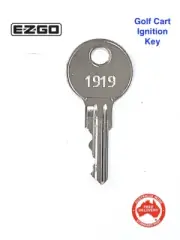 EZ GO 1919 Golf Cart Ignition Key-Free Post In Aust