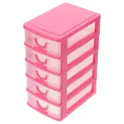 Drawer Cabinet Office Clear Organizers Stackable Storage for Make up