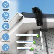 Gutter Cleaning Brush 8.86Ft Long Gutter Cleaning Tools with 8 Splicing leCER