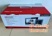 Hikvision Gen2 IP Intercom 2 WiFi Room Station Surface Mount POE Switch CAT6 KIT