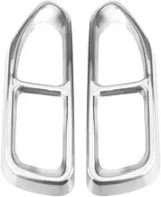 End Pipes, For B&MW 7 Series G11 G12 2016-2018 Stainless Car Tail Muffler Exhaust Pipe Output Cover Trim Decoration Car Exhaust Tip Pipe