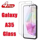 1/4Pcs Protective Tempered Glass For Samsung Galaxy A35 5G Screen Protector