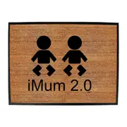 Imum2 - Funny Novelty Doormat Man Cave Floor mat