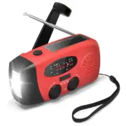 Outdoor Camping Emergency Radio Solar Hand Crank Dynamo Radio FM/AM/NOAA 2000Mah