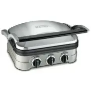 Cuisinart GR-4N 5-in-1 Grill Griddler Panini Maker Set - NIB