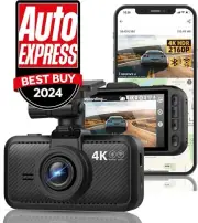 Dash Cam Front for Car 4K 2160P Dash Camera with 5G WiFi and Bluetooth APP