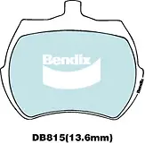 Bendix General CT Front Brake Pad Set for Rover Mini 1300 12A2L Petrol 1992-2000