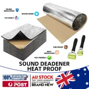 Sound Deadener Shield Insulation Dampening Mat Aluminum Foil Closed Cell Foam (for: Volvo)