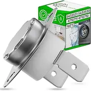 Thermostat Bimetalico Tumble Dryer with Original Code 5432531 5432530 4710711 4710710 for Miele - Temperature Limiter 160°C - Connections 2 x 6.3 mm AMP ONIX TECH