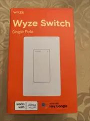 Wyze Smart Programmable Touch and Push Button Light Switch White 15 Amp