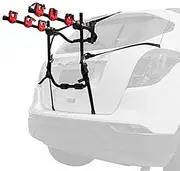 Car Bicycle Rack,Rear Trunk Car Boot Mount Rack,Portable Bicycle Carrier Car Mount,Bike Rack for Car Trunk Mount,Foldable Bicycle Carrier Holder,Can Carry 3 Bicycles(Binding Rope Style)