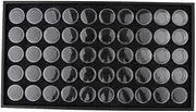 Eigell 50 Grids Empty Storage Case Box Container Nail Art Manicure Holder