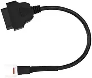 4 Pin to OBD2 Diagnostic Cable, OBD2 Scanner Cable Motorcycle Scanner Diagnostic Cables Fault Code Reader Cables for Motorcycles