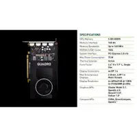 在飛比找蝦皮購物優惠-NVIDIA Quadro P2000 5GB GDDR5 