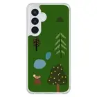 For Samsung S24 S23 S22 S21 ZFold ULTRA Shockproof Forest Illust Case Cover