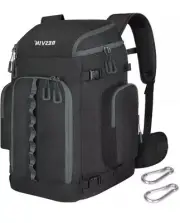 65L Ski Boot Bag Backpack 1680D Nylon Waterproof Ski Bag for, Skis Snowboard &