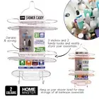 Shower Shelf Caddy Corner Shelves Storage Rack Organiser Kitchen Bathroom 3 Tier