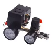 air Compressor Pressure Switch with Pressure Regulator 90-120 PSI air Compres...
