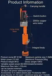 High-power Engineering Models Grouting Machine Large Caliber Grouting Machine