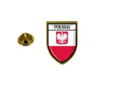 pins pin's flag national badge backpack hat shield world poland eagle