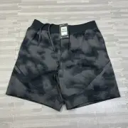 Under Armour UA Unstoppable Woven Shorts Mens Large 8" 1370378 Gray Black $80