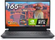 Dell G15 5535 Gaming Laptop - 15.6-inch FHD (1920x1080) 165Hz 3ms Display, AMD Ryzen 7-7840HS Processor, 16 GB DDR5 RAM, 512 GB SSD, NVIDIA GeForce RT