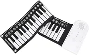 VICASKY Music Folding Piano Keyboard Portable Piano 49 Keys Hand Piano Foldable Piano Keyboard Silicone Piano Keyboard Built-in Electronic Organ Silicone Travel