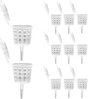 Fertilizer Basket - Fertilizer Baskets with Lid | Gardening Supplies for Orchid Flower Plant Potted Backyard