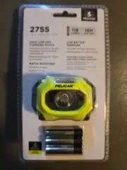 Pelican 2755 Headlamp 118 Lumens 16 Hour Run Time