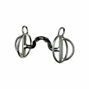 Reinsman Rockin S 1/2in Raised Snaffle Bit