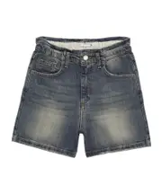 Golden Goose Kids Button Detailed Denim Shorts 14Y,12Y Gray