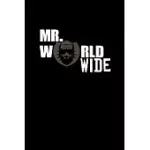 MR. WORLD WIDE: FOOD JOURNAL - TRACK YOUR MEALS - EAT CLEAN AND FIT - BREAKFAST LUNCH DINER SNACKS - TIME ITEMS SERVING CALS SUGAR PRO