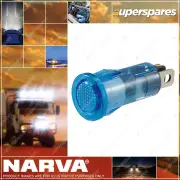 Narva 12 Volt Pilot Lamp Indicator Light With BLue LED Blister Pack
