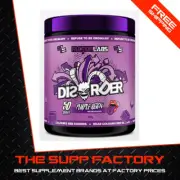 Faction Labs DISORDER Pre-Workout 50 Serve PURPLE REIGN (WATERMELON) | Energy