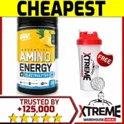 OPTIMUM NUTRITION AMINO ENERGY + ELECTROLYTE 30 SRV // BCAAS CHAIN AMINO ACIDS