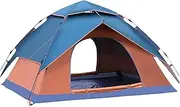 Camping Tents, Pop Up Beach Tent | 3-4 Person Waterproof Versatile Dome Tent Camping | and Hiking Trips,