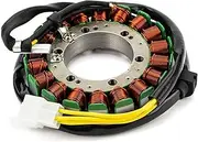 Wivplex Motorcycle Coil Ignition Stator Magneto, for NV600 VT600C Shadow 600 VLX NV400 CJ/CK/CS/CV Steed 400 VRX400T NC33 Motorcycle Ignition Coil