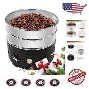 Compact Stainless Steel Coffee Bean Cooling Machine - 2 Min Cooling Time, 110V
