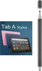 2-in-1 Stylus Pen for Samsung Galaxy Tab A9+ Plus/A9/A8/A8 Plus/A7/A7 Black