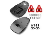 CD Bicycle Shoes Cleats Adapters Bundle-for MTB Shoes to Use with Road Bike Pedals' Cleats - Converting Adapters & Look DELTA Compatible Cleats