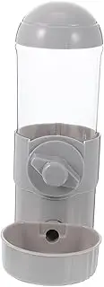 Happyyami Automatic Drinking Fountain Cage Pet Water Feeder Rabbit Feeder Dog Coop Cups Cat Bowl Puppy Dog Food Pet Feed Bottle Bird Waterer Cat Drinking Fountain Puppy Water Bottle Abs Grey