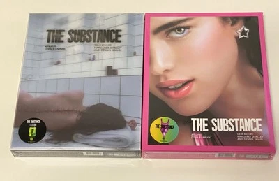 The Substance 4K Blu-ray Steelbook KimchiDVD Full Slip A2 + Lenticular